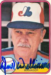 Expos Manager Dick Williams